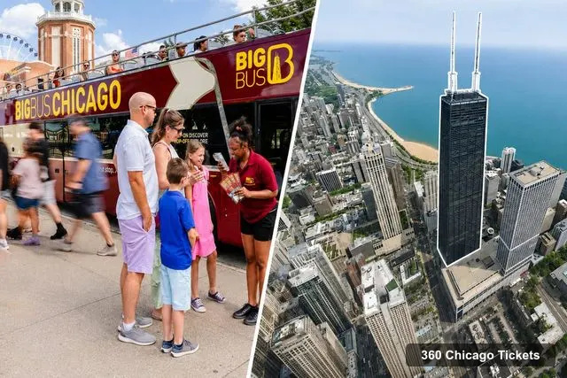 360 Chicago Tickets and Prices – 360 CHICAGO Admission and Big Bus Hop-on Hop-off Tour