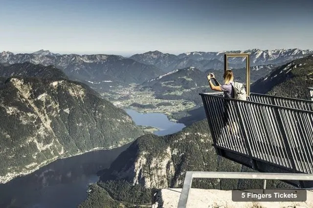 5 Fingers Observation Deck Tickets – Hallstatt, 5 Fingers & Gosausee Tour + Tickets