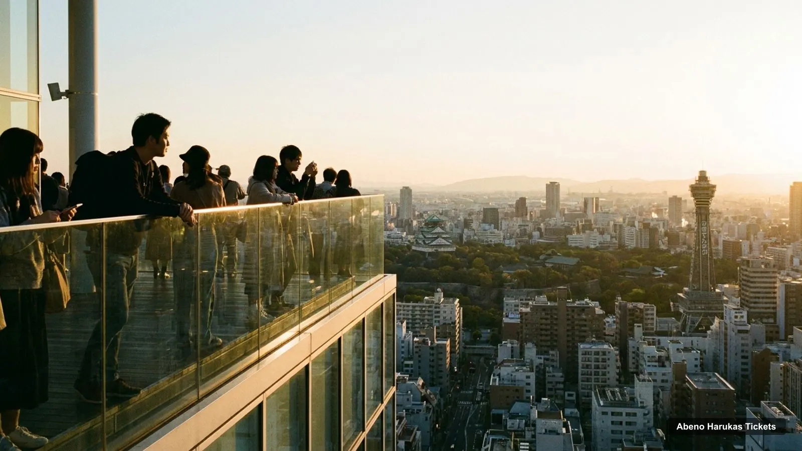Abeno Harukas Tickets – view from the observation deck over the Osaka cityscape