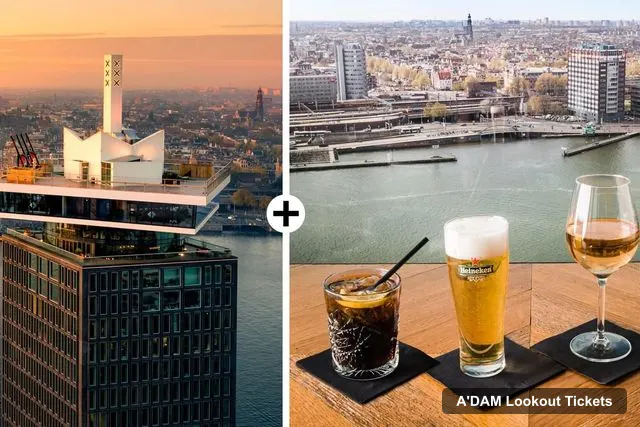 A'DAM Lookout Tickets – A'DAM Lookout Entry Ticket with 1 drink