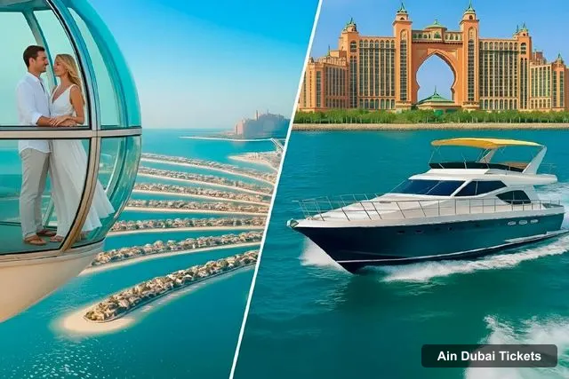 Ain Dubai Tickets – Dubai Marina Yacht Cruise with Ain Dubai Entry Ticket