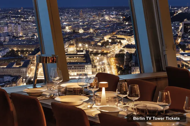 Berlin TV Tower Tickets – TV Tower Sphere Tim Raue 4-Course Menu – My Home