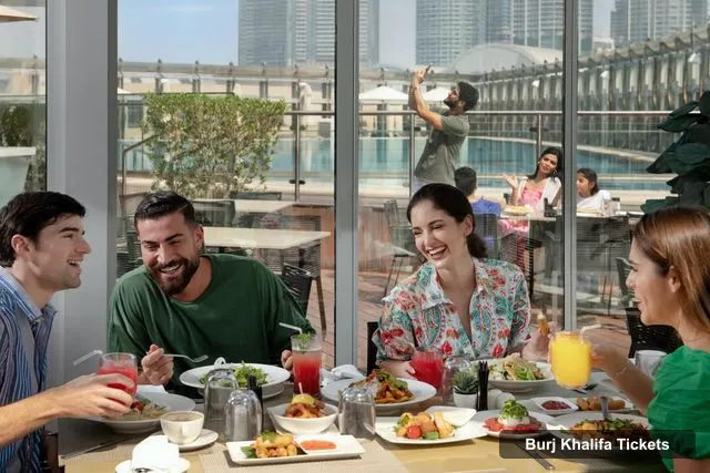 Burj Khalifa Tickets – Burj Khalifa: Level 124, 125 & The Burj Club 3-Course Meal