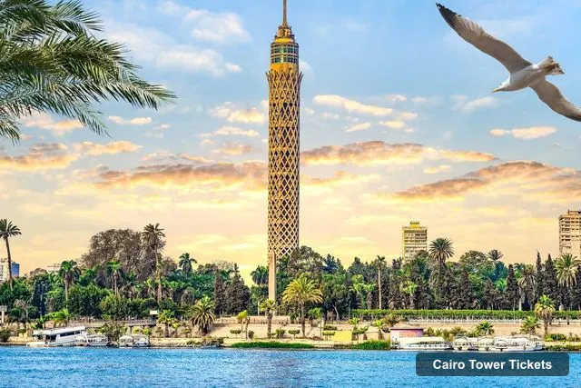 Cairo Tower Observation Deck Tickets – Sunset Cairo Tower Tour With Nile River Dinner Cruise
