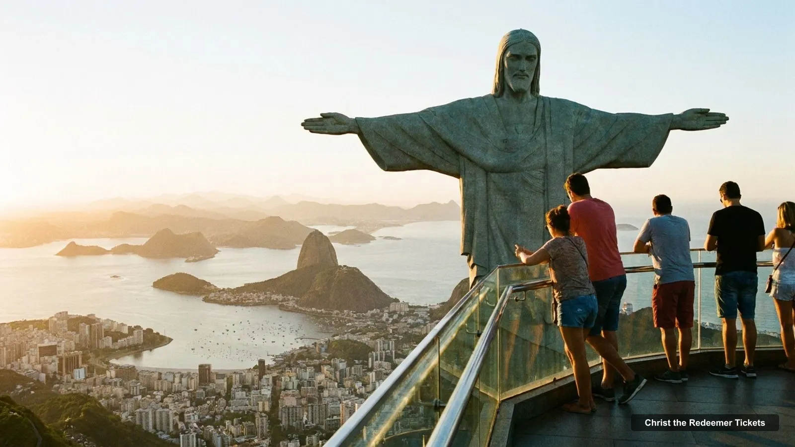 Christ the Redeemer Tickets – view from the observation deck over Christ the Redeemer