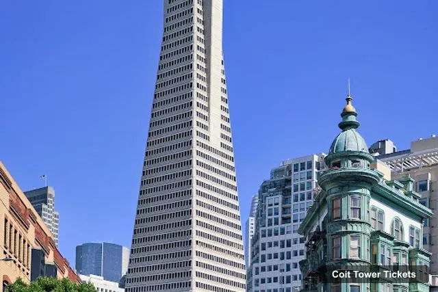 Transamerica Pyramid, Coit Tower – Coit Tower Observation Deck Tickets