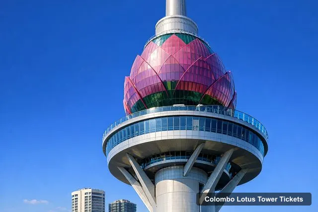 Colombo Lotus Tower Tickets and Prices – Private Lotus Tower Guided Tour & Flexible Duration