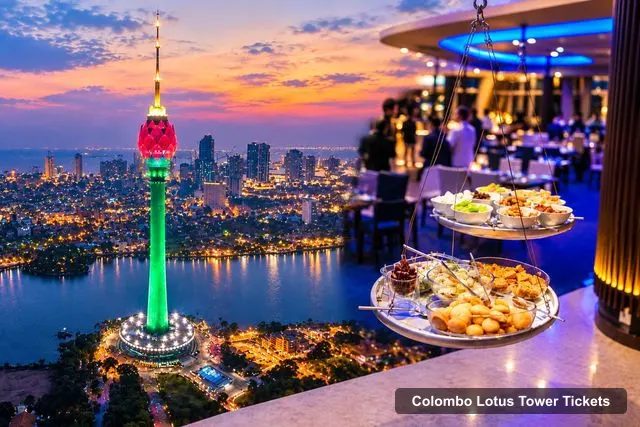 Colombo Lotus Tower Tickets – Lotus Tower Experience with Lunch or Dinner Buffet