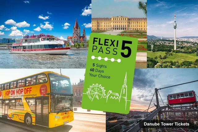Danube Tower Observation Deck Tickets – Schönbrunn, Danube Tower, Boat, Wheel & Hop On - FLEXI Pass