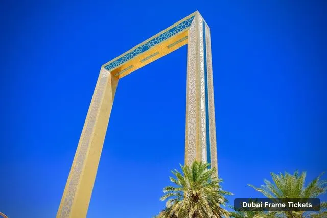 Dubai Frame Entry Tickets – Private Dubai Frame & Miracle Garden Trip with Transfer