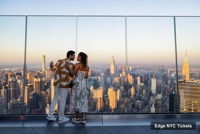 Edge NYC Tickets – NYC: Edge Immersive Observation Deck Ticket