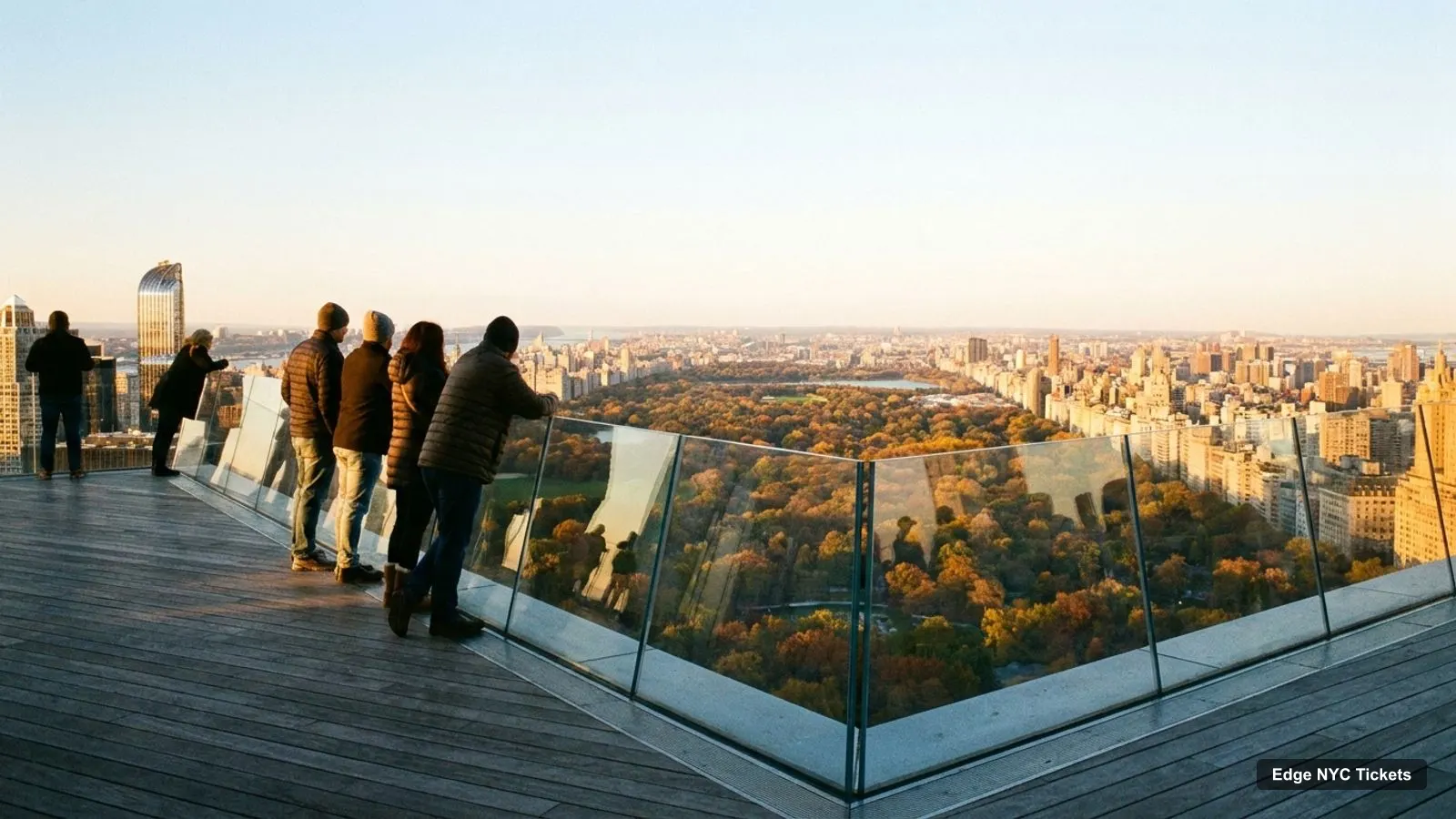 Edge NYC Tickets – view from the observation deck over Central Park