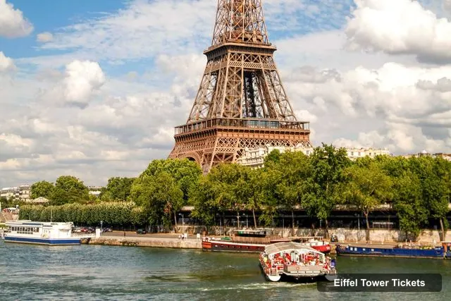 Eiffel Tower Skip-the-Line Tickets – Eiffel Tower Reserved Access by Elevator and Seine Cruise