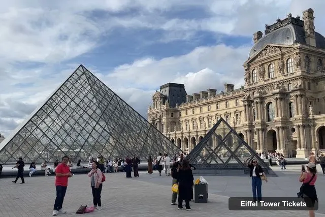 Louvre Pyramid, Eiffel Tower – Eiffel Tower Tickets