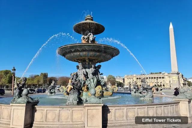Place de la Concorde, Eiffel Tower – Eiffel Tower Entry Tickets