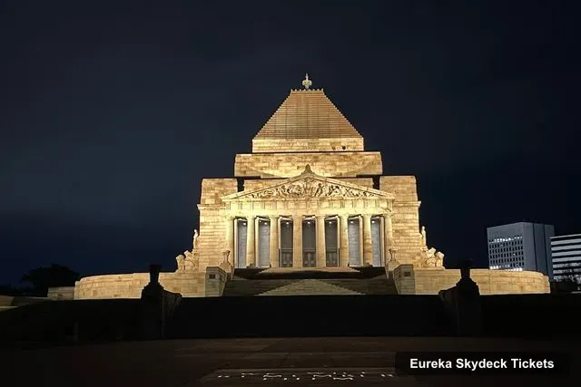 Shrine of Remembrance, Eureka Skydeck – Eureka Skydeck Tickets and Prices