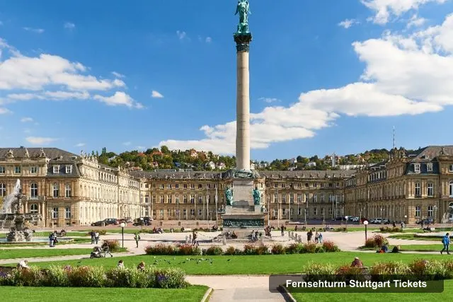 Schlossplatz, Fernsehturm Stuttgart – Fernsehturm Stuttgart Observation Deck Tickets