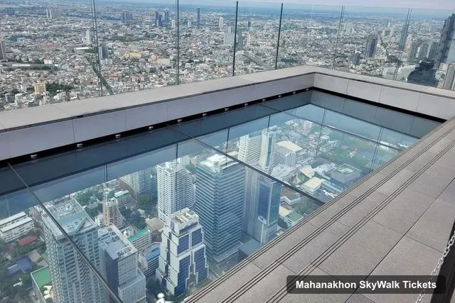 Mahanakhon SkyWalk Observation Deck Tickets – Mahanakhon Skywalk Sunset Ticket with Photo