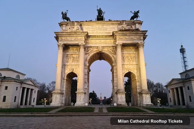 Arco della Pace, Milan Cathedral rooftop – Milan Cathedral rooftop Observation Deck Tickets