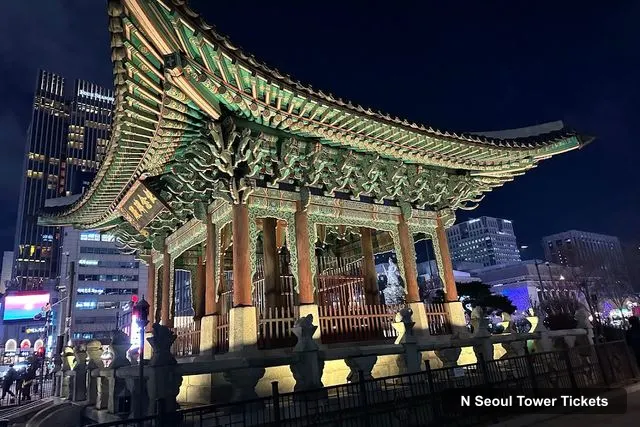Cheonggyecheon, N Seoul Tower – N Seoul Tower Observation Deck Tickets