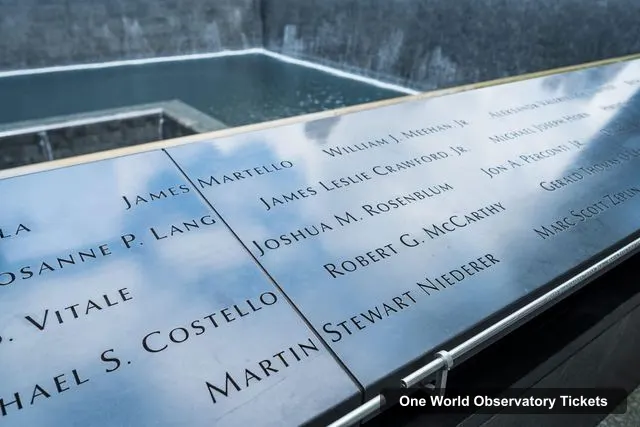 One World Observatory Tickets – 9/11 & Ground Zero Tour with Optional One World Observatory