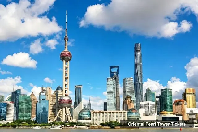 Oriental Pearl Tower Observation Deck Tickets – Oriental Pearl Tower: Entry Ticket, Skywalk & Dining Option