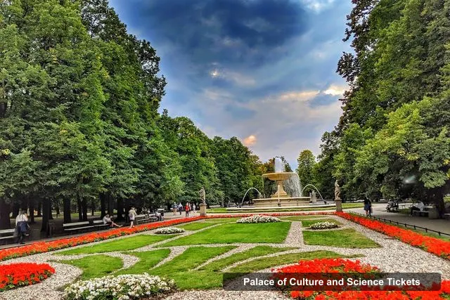 Saxon Garden, Palace of Culture and Science – Palace of Culture and Science Tickets