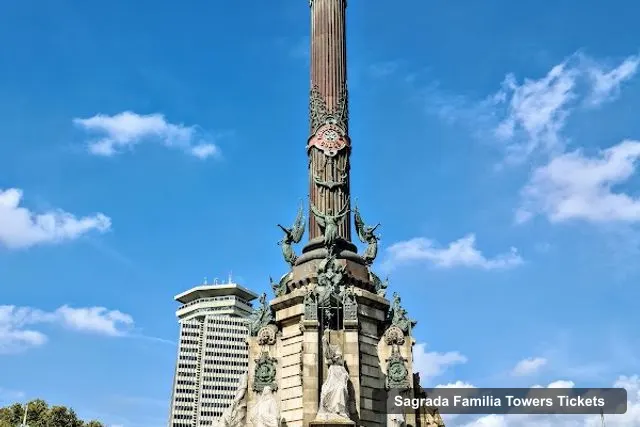 Christopher Columbus monument, Sagrada Familia towers – Sagrada Familia towers Tickets and Prices