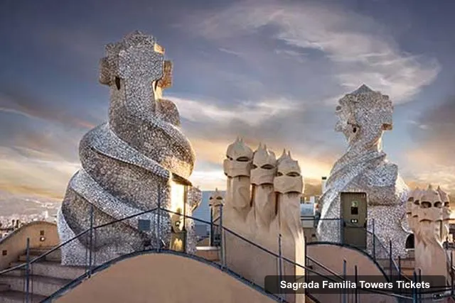 La Pedrera - Casa Milà, Sagrada Familia towers – Sagrada Familia Towers Tickets