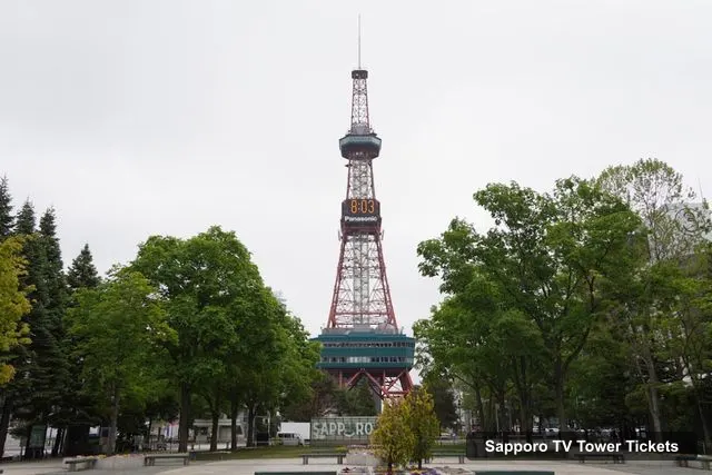 Odori Park, Sapporo TV Tower – Sapporo TV Tower Observation Deck Tickets