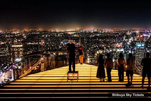Shibuya Sky Observatory Tickets – Tokyo by Night: Shibuya Sky Views & Shinjuku Neon