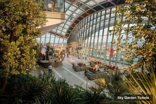 Sky Garden Observatory Tickets – Sky Garden Ticket with Breakfast at The Larch