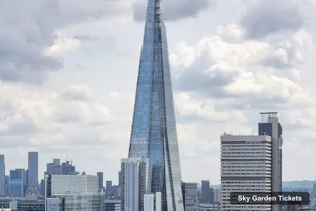The Shard, Sky Garden – Sky Garden Entry Tickets