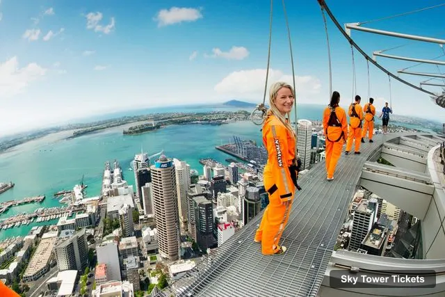 Sky Tower Tickets – Sky Tower SkyWalk - 192m High Edge Walk