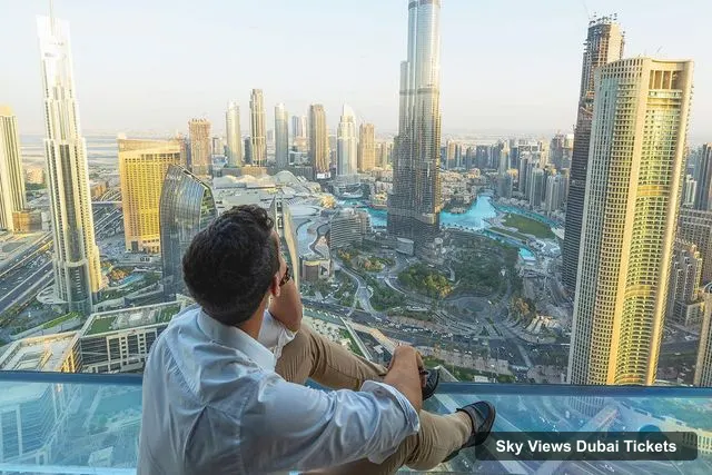 Sky Views Dubai Observation Deck Tickets – Burj Khalifa Level 124, 125 & Sky Views Entry Ticket