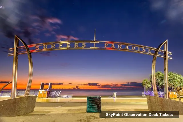Surfers Paradise Sign, SkyPoint Observation Deck – SkyPoint Observation Deck Tickets