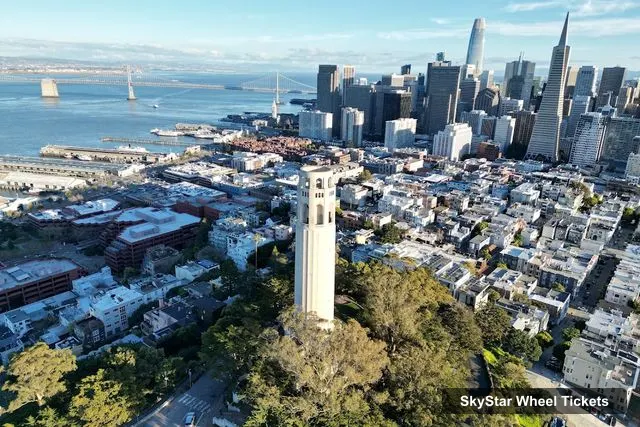 Coit Tower, SkyStar Wheel – SkyStar Wheel Observation Deck Tickets