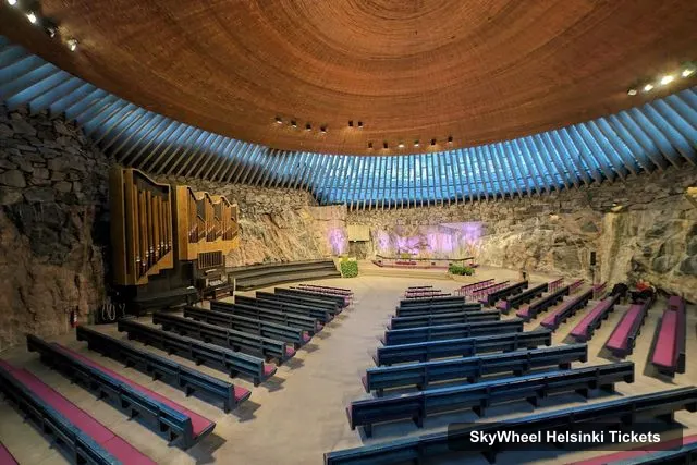 Temppeliaukio Church, SkyWheel Helsinki – SkyWheel Helsinki Tickets