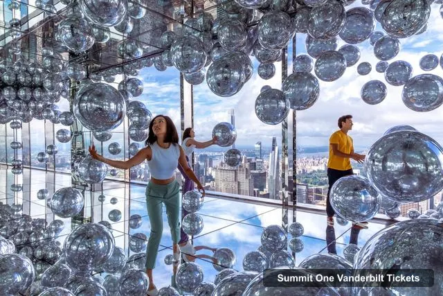 Summit One Vanderbilt Observation Deck Tickets – Midtown Manhattan Guided Tour w/ SUMMIT One Vanderbilt Entry