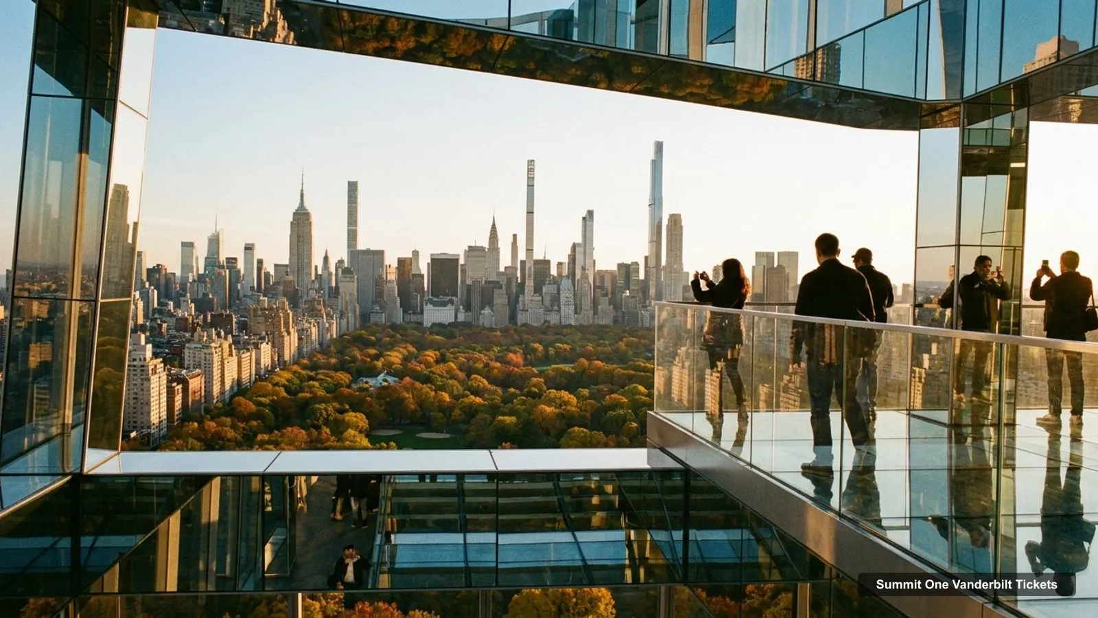 Summit One Vanderbilt Tickets – view from the observation deck over Central Park