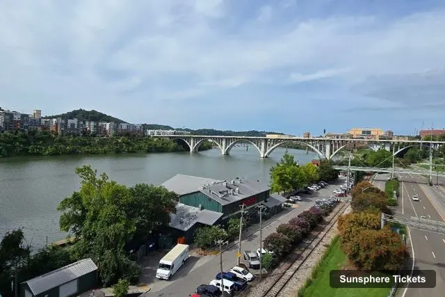 Gay Street Pedestrian Bridge, Sunsphere – Sunsphere Observation Deck Tickets