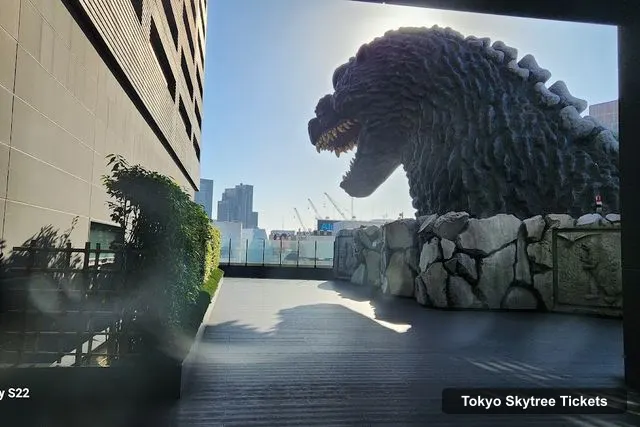 Godzilla Head, Tokyo Skytree – Tokyo Skytree Observation Deck Tickets
