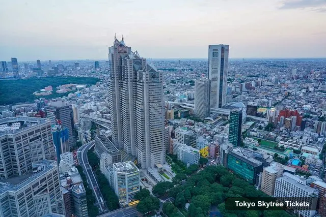 North Observation Deck, Tokyo Metropolitan Government Building No. 1, Tokyo Skytree – Tokyo Skytree Tickets