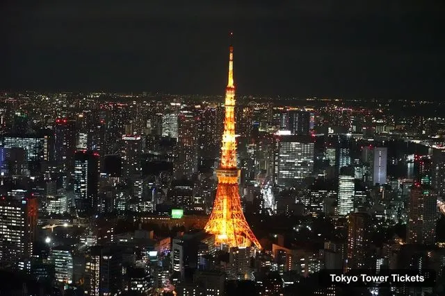 Roppongi Hills - Tokyo City View, Tokyo Tower – Tokyo Tower Observation Deck Tickets