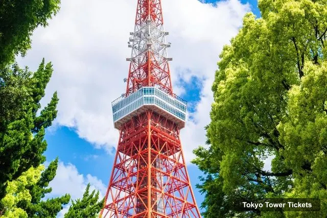 Tokyo Tower Observation Deck Tickets – Tokyo Tower: Main Deck 150m Entry QR Pass