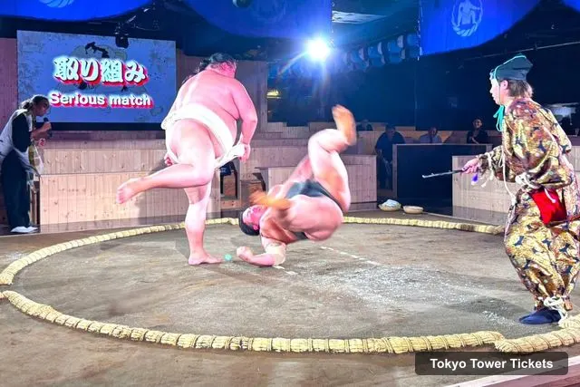 Tokyo Tower Tickets and Prices – Sumo Entertainment with Japanese Meal at Tokyo Tower