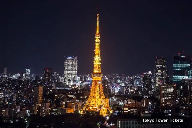 Tokyo Tower Tickets – Tokyo Tower Admission Ticket