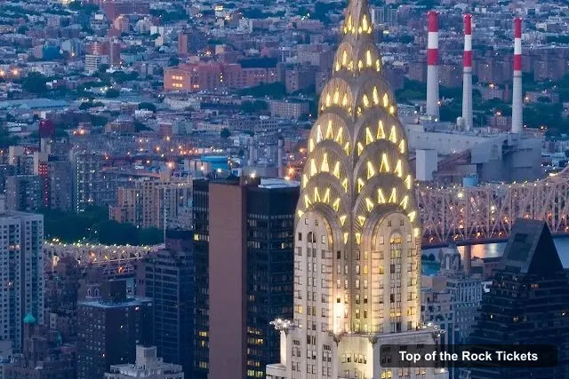 Chrysler Building, Top of the Rock – Top of the Rock Observatory Tickets