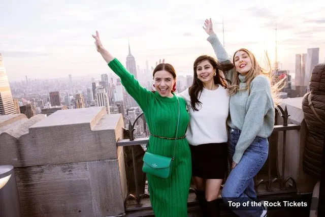 Top of the Rock Observatory Tickets – NYC: Rockefeller Center Tour with Optional Top of the Rock