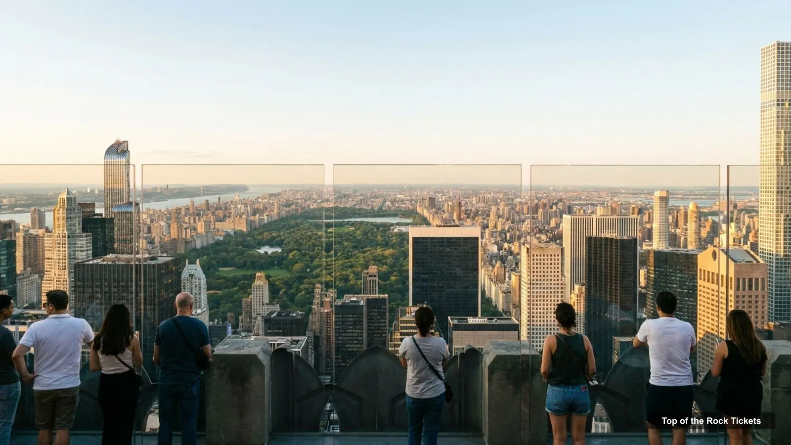 Top of the Rock Tickets – view from the observation deck over Central Park